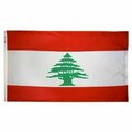 Ss Collectibles 4 ft. X 6 ft. Nyl-Glo Lebanon Flag SS2754583